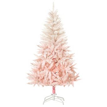 7' Artificial Christmas Tree Indoor Realistic Holiday Decoration, 1000 Tips