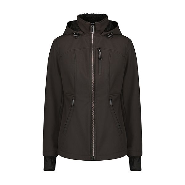 Women's Halitech Lightweight Fleece Lined Smooth Softshell Rain Jacket