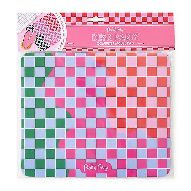 Packed Party Daisy Print Mouse Pad