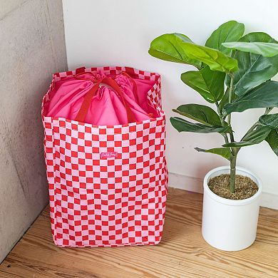 Packed Party Floral Print Laundry Basket