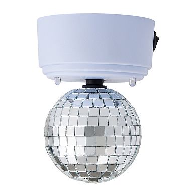 Packed Party Disco Ball Locker Chandelier