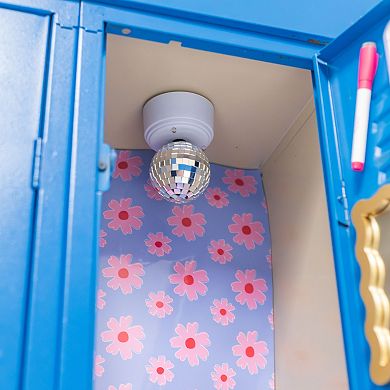 Packed Party Disco Ball Locker Chandelier