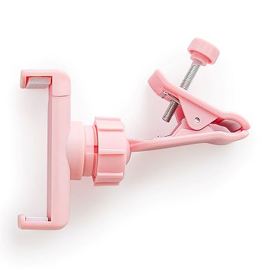 Packed Party Adjustable Makeup Mirror With Phone Holder