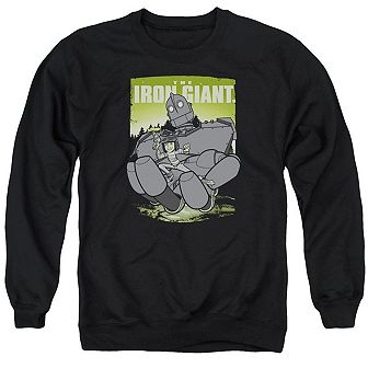 Iron Giant Helping Hand Adult Crewneck Sweatshirt