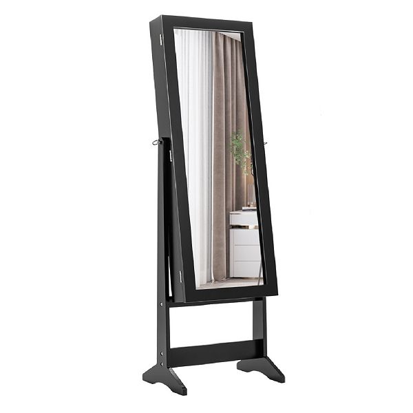 Mirrored Standing Jewelry Storage Box