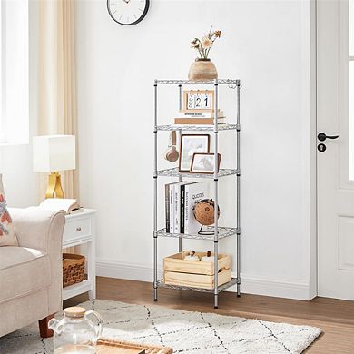 Height-Adjustable Kitchen Storage Shelf