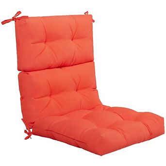 3 Fold Seat Cushion Pad for Chair Thick Padded Folding Cushion with Ties for Chair Bench Floor