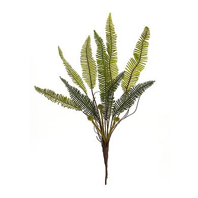 Varigated Fern Foliage Bush (set Of 6)