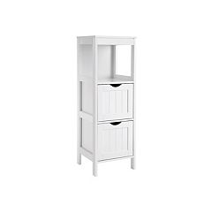 Zenith Slimline 2-Shelf Rolling Organizer  Slim bathroom storage, Narrow  bathroom storage, Slim bathroom storage cabinet