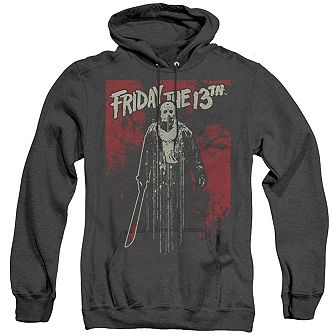Friday The 13th Drip Adult Heather Hoodie