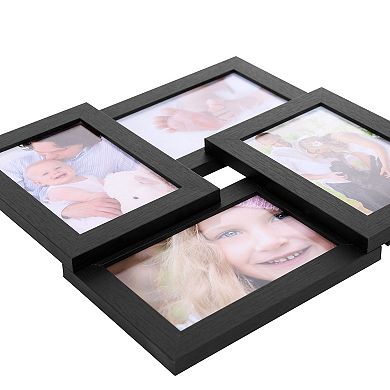 Picture Frames For 4 Photos In 4" X 6" Collage Photo Frames, Wall Hanging Or Table Top