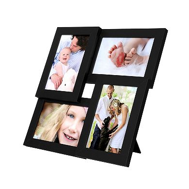 Picture Frames For 4 Photos In 4" X 6" Collage Photo Frames, Wall Hanging Or Table Top