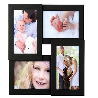 Picture Frames For 4 Photos In 4" X 6" Collage Photo Frames, Wall Hanging Or Table Top