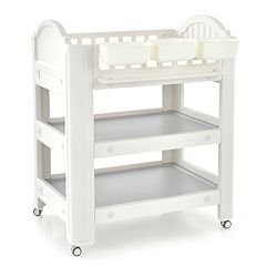 Mobile diaper outlet changing station