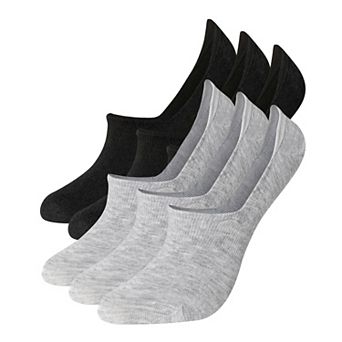 Women's Hanes® 6 Pairs Ultimate Moisture Wicking Liner Socks - HWUBL6