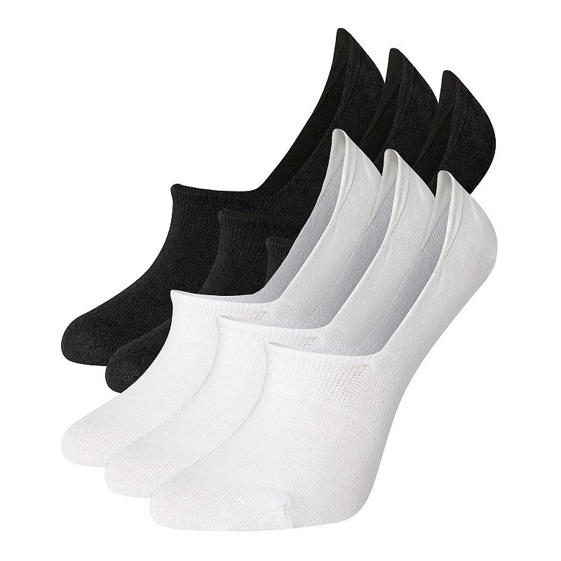 Women's Hanes® 6 Pairs Ultimate Moisture Wicking Liner Socks - HWUBL6,