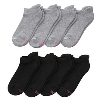 Women's Hanes® 8 Pairs Ultimate No Show Socks with Heel Shield - HWUCH8