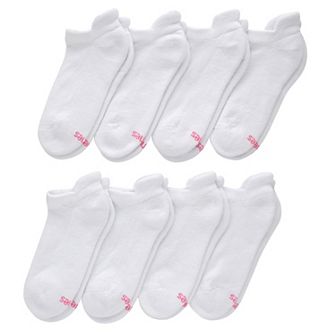 Women's Hanes® 8 Pairs Ultimate No Show Socks with Heel Shield - HWUCH8