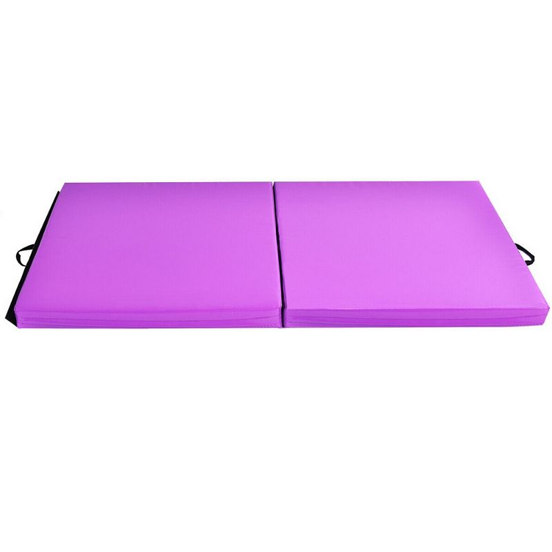 BalanceFrom Fitness 120 x 48 All Purpose Folding Gymnastics Exercise Mat,  Multi