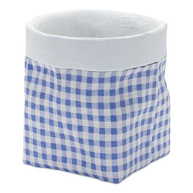 Gingham Sack Design Stone Planter (set Of 2)