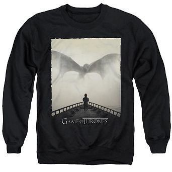 Game Of Thrones Dragon 1 Adult Crewneck Sweatshirt