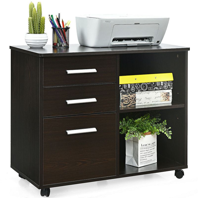 Printer Stand File Cabinet