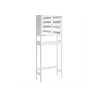 Over-the-toilet Storage, Bathroom Cabinet With Adjustable Inside Shelf