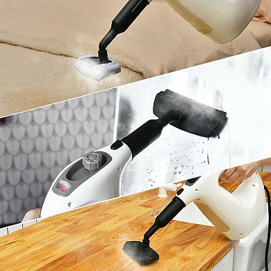 Multipurpose Steam Cleaner with 17-Piece Accessory Set, 1400W Power and Safety Features