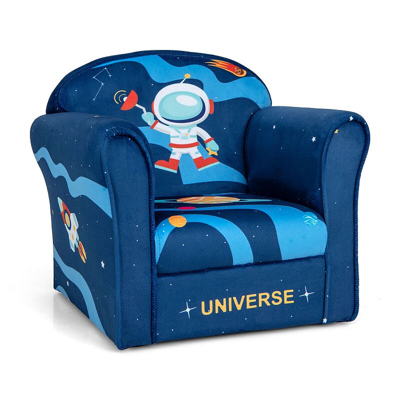 Kids tufted sales chair