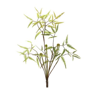 Mini Fern Foliage Bush With Sprout Accent (set Of 6)