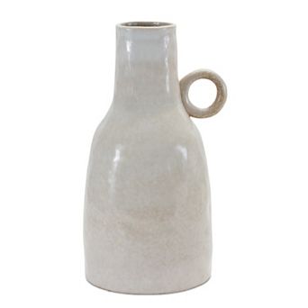 Ceramic Jug Vase 11.25"h