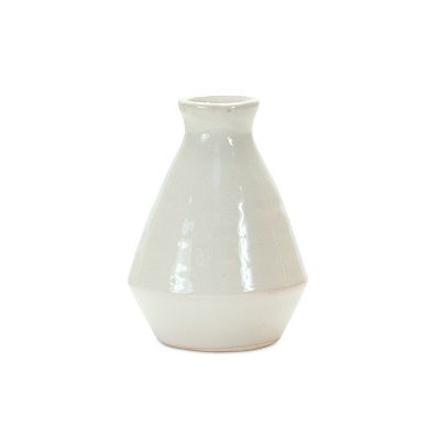 Modern Terra Cotta Tapered Vase (Set Of 2)