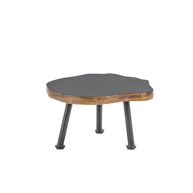 Tree Disc Pedestal Tray (set of 3)
