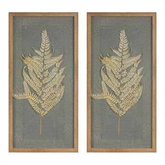 Dried Fern Frame (Set Of 2)