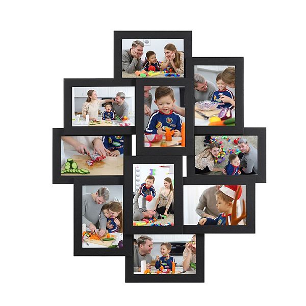 Collage Picture Frames, 4 X 6 Inches For 10 Photos, Assembly Required