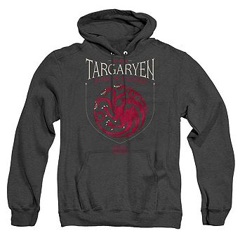 Game Of Thrones House Targaryen Sigil Adult Heather Hoodie