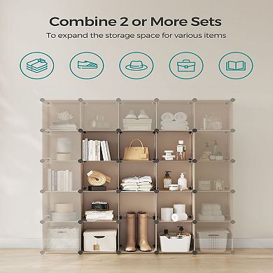 16 Cube Closet Organizers And Storage, Clothes Storage Organizer For Wardrobe