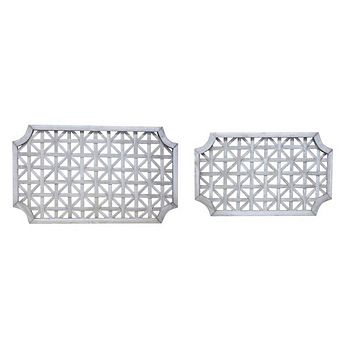 Woven Wood Wall Hanging (Set Of 2)