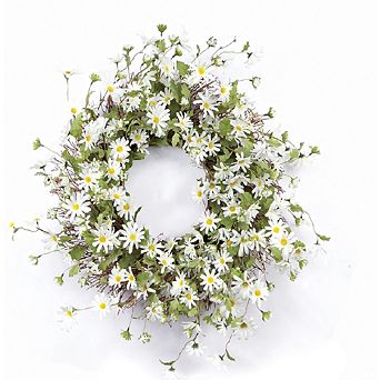 Daisy Floral Wreath
