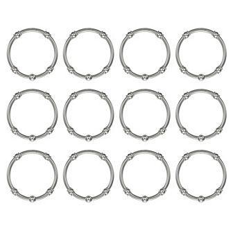 Sonoma Goods For Life® 12-Pack Rustproof Ultimate Shower Curtain Hooks