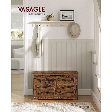 Storage Trunk, Storage Chest With Safety Hinges, Storage Bench, Modern Style