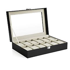 Compartment Box 12 Equal Compartments for Jewelry and Watch Parts