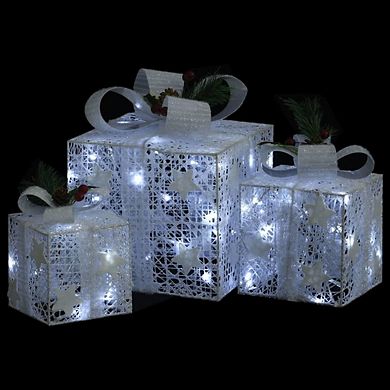 Decorative Christmas Gift Boxes, Durable Fabric & Stackable Design, Suitable For Indoor And Outdoor