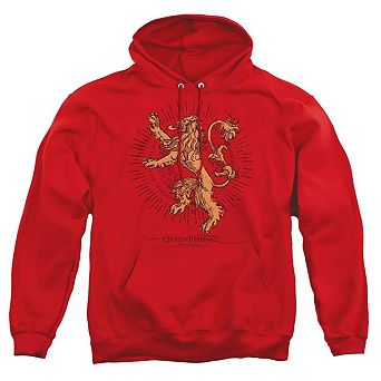 Game Of Thrones Lannister Burst Sigil Adult Pull Over Hoodie