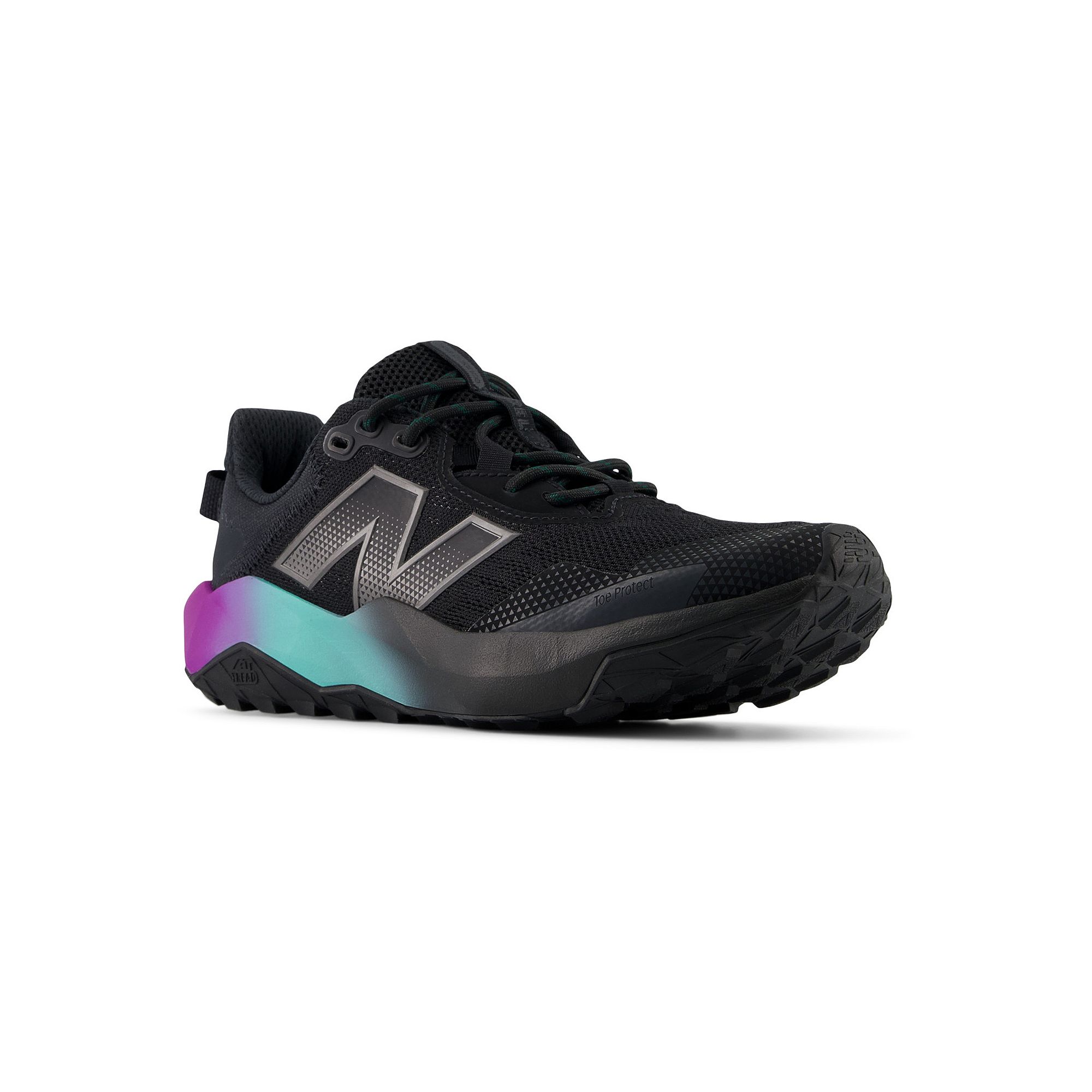 New Balance® DynaSoft Nitrel V6 Womens Trail Running Shoes, Size: 5, Blac