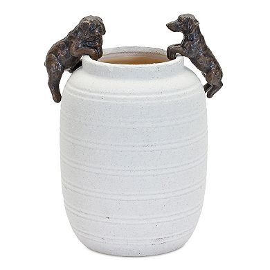 Mini Dachshund And Bull Dog Pot Hanger (set Of 6)