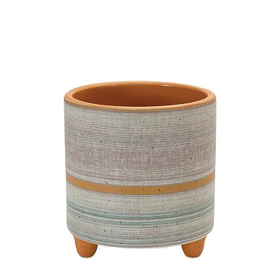 Footed Stone Planter (set of 2)