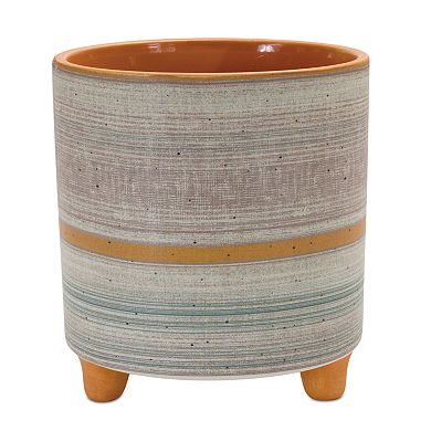 Footed Stone Planter (set of 2)