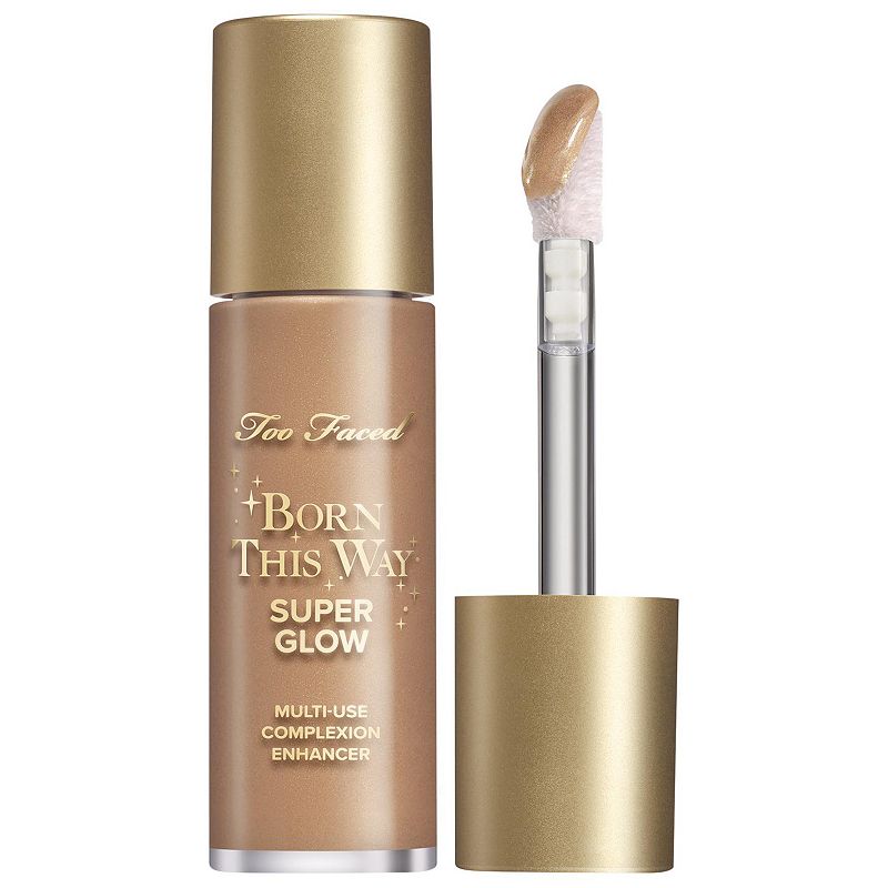 Too Faced Born This Way Super Glow Multi-Use Highlighting Skin Enhancer, Size: 1.1 FL Oz, Golden Brown