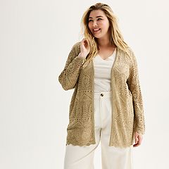 Kohls plus hot sale size cardigans